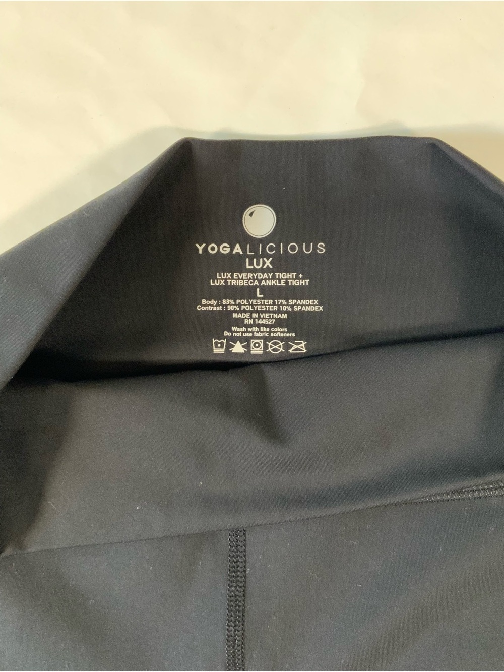 Yogalicious LUX Black Women's Tight Ankle Leggings